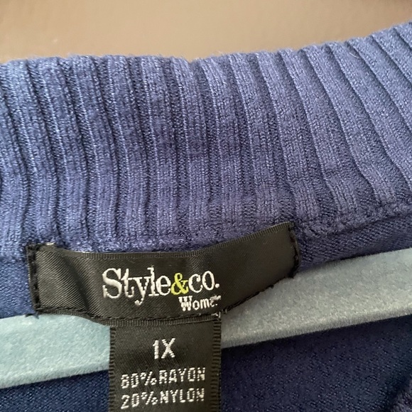 Style & Co V-neck Sweater - Picture 5 of 6